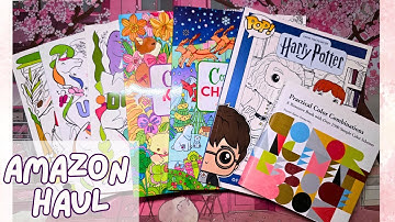 Coloring Books Haul | Amazon finds ❤️