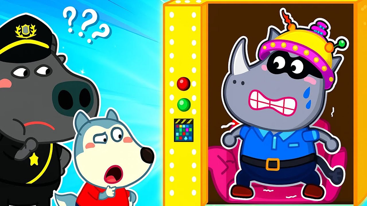 Wolfoo et ses amis s'occupent du shérif👮🏻Découvrez qui a volé l'objet | Wolfoo TV France