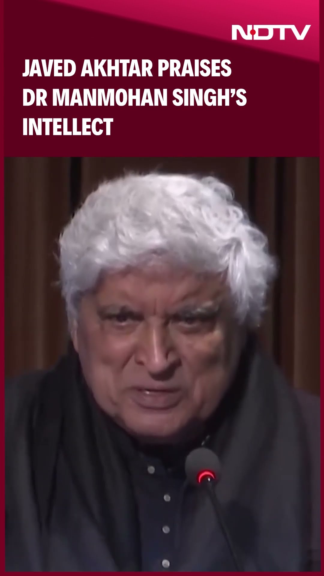 Javed Akhtar Praises Dr Manmohan Singh’s Intellect: “He Was Not Politician”