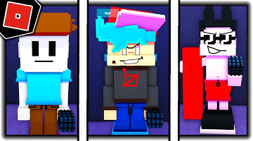 How to get ALL NEW 3 BADGES + MORPHS/SKINS in FRIDAY NIGHT FUNK ROLEPLAY REMASTERED! - Roblox