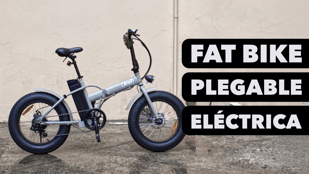 Bicicleta Eléctrica Plegable Honey Whale F6 Gris