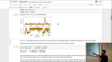 [PyEMMA 2018] MSM estimation and validation