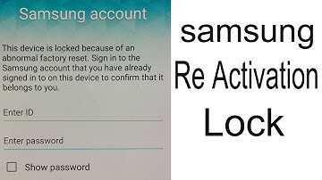 Samsung Reactivation Lock Removal