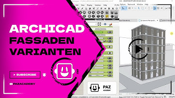 ARCHICAD GRASSHOPPER FASSADENVARIANTEN