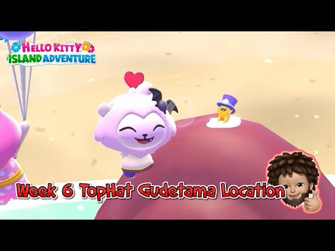 Hello Kitty Island Adventure - Week 6 TopHat GuDeTaMa Locations