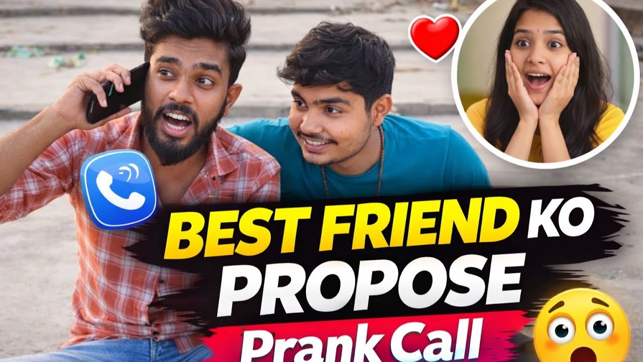 Best Friend Ko Purpose 🤭 Prank Call 😂