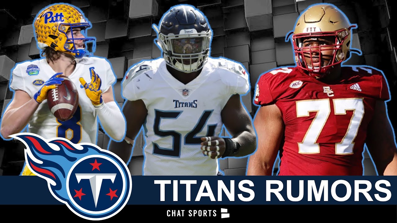 Titans Rumors ReSigning Rashaan Evans? Drafting Kenny Pickett? + Mel