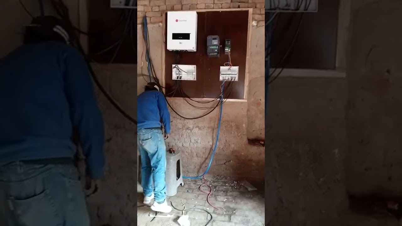 install the on grid system
