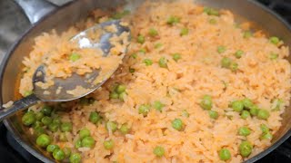 Como hacer mejor arroz rojo (arroz mexicano) consejo para que te quede esponjado y con mucho sabor.