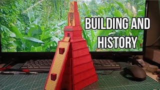 Building and History Temple of the Great Jaguar Tikal (Mayan Culture) #papercraft #architecture The Temple Of The Great Jaguar