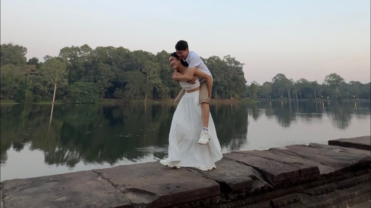 ប្រវត្តិស្នេហាលេងលេង ពូចុងភៅនិងមីងអ្នកទន្លេ😂