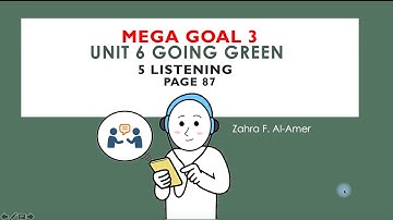 Mega Goal 2 الصف الثاني ثانوي | Unit 6 | 5 Listening