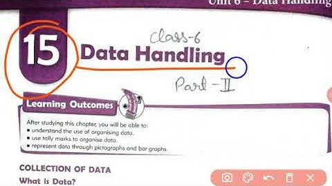Class 6 Math cbse | Chapter 15 Data Handling  Part 2 | mkd agrim academy