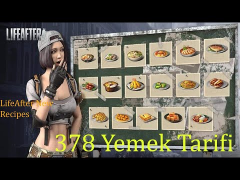 Lifeafter 378 Yemek Tarifi / Lifeafter 378 New Recipes