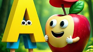  ABC phonics song/A for Apple 🍎🍏/ABC song/Nursery rhymes/ ABC -little stars corner.