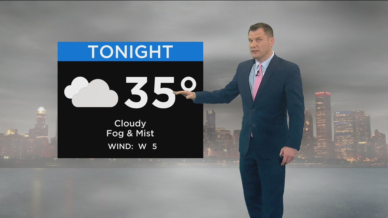 Chicago First Alert Weather: Fog and mist overnight - YouTube