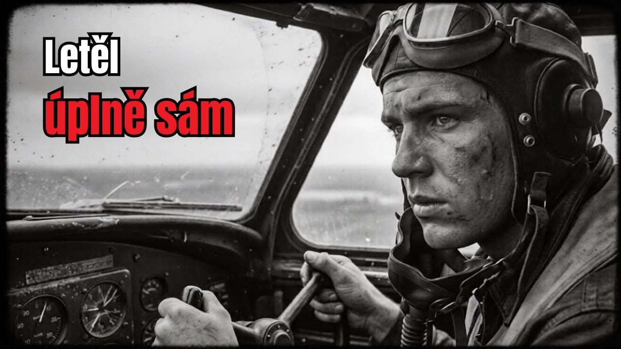 B-17 byla prostřílená a v plamenech — ten muž ji dostal domů sám (Medaile cti).