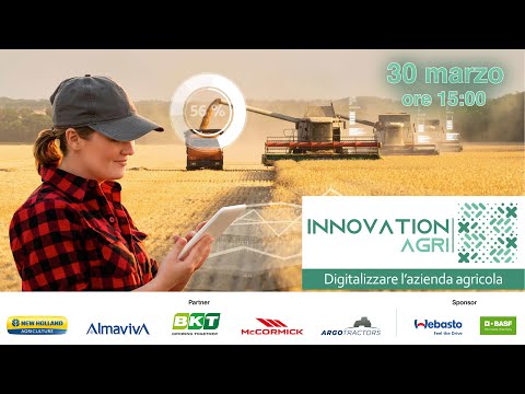 WEB EVENT – INNOVATION AGRI TOUR 2022 | Digitalizzare l’azienda agricola