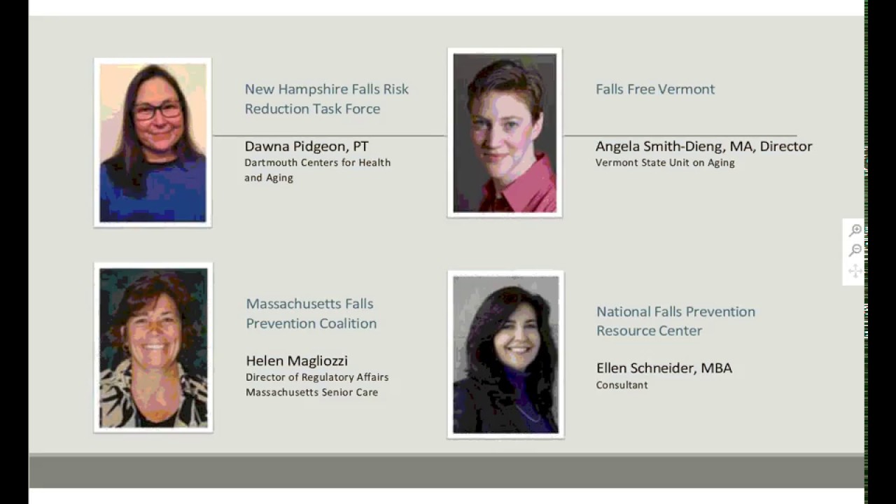 WEBINAR: New England’s Fall Prevention Coalitions – A Panel Discussion