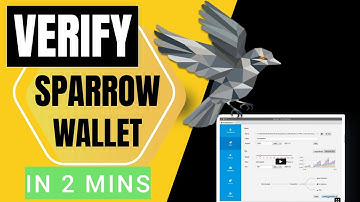 Verifying Sparrow Wallet | 2024