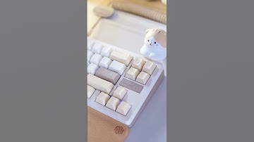 dalgona keeb from osume ☕️ #shorts #keyboard #cute #viral