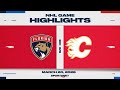 NHL Highlights Panthers Vs Flames March 20 2026 NHL Highlights Panthers Vs Flames March 20 2026