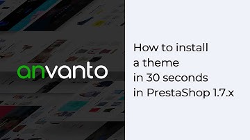 How to install a Prestashop 1.7.x theme in 30 seconds