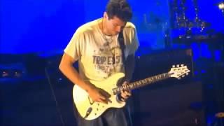 John mayer performs gravity at scotiabank arena in toronto, canada on
july 30,2019.