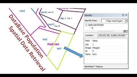 Spatial Database Population and Database Queries/Data Retrieval from Database in ArcGIS _ GeoScreen