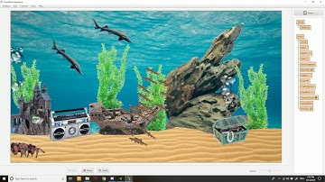 Greenfoot Java Aquarium Demo