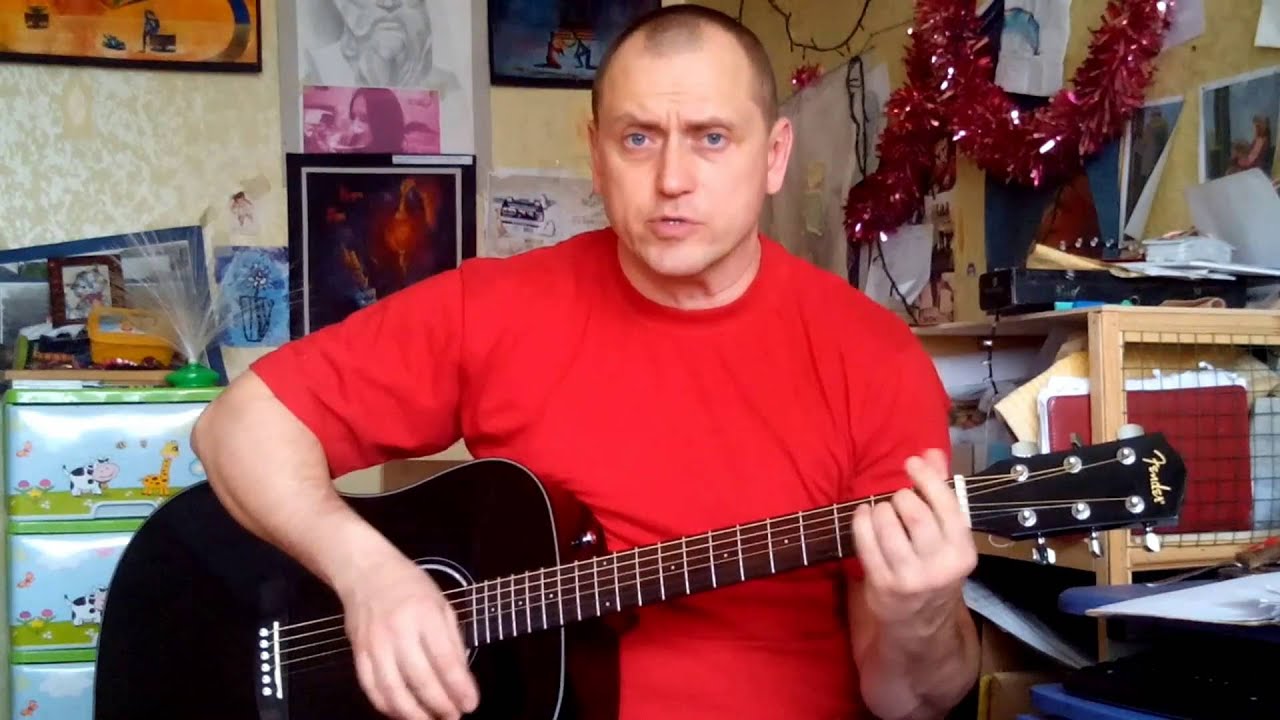 Он вчера не вернулся из боя. Кавер-версия песни В.Высоцкого (аккорды ...