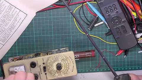 Heathkit GD1 Grid Dip Oscillator Pt2 of 2.  Tuning CB TX power.
