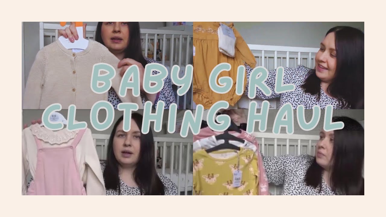 BABY GIRL CLOTHING HAUL PHILIPPA MASON YouTube