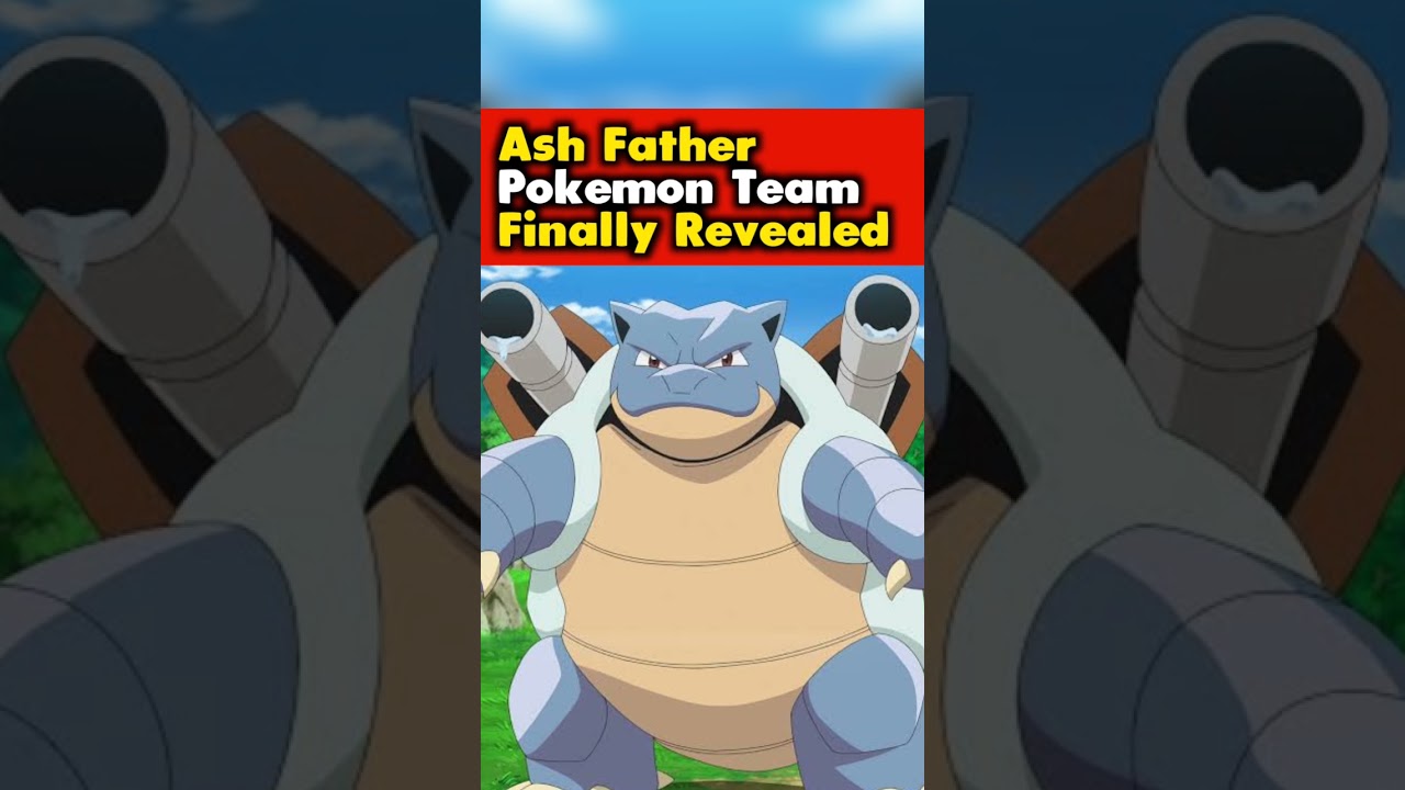 Ash Father Pokemon Team Finally Revealed #shorts #pokemon - 