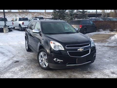 2011 Chevrolet Equinox Ltz Entertainment Screens Edmonton Ab 18rc1378a Crosstown Auto Centre