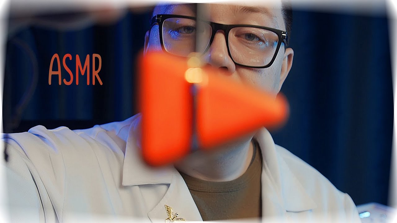 АСМР ОСМОТР Врача и он ВСЁ делает не так! Непредсказуемый врач.