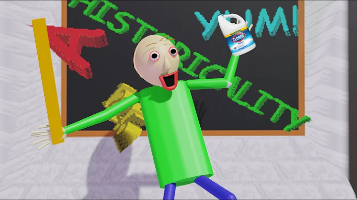 Baldi puts Bleach in his Eyes!!!!1!! Animation