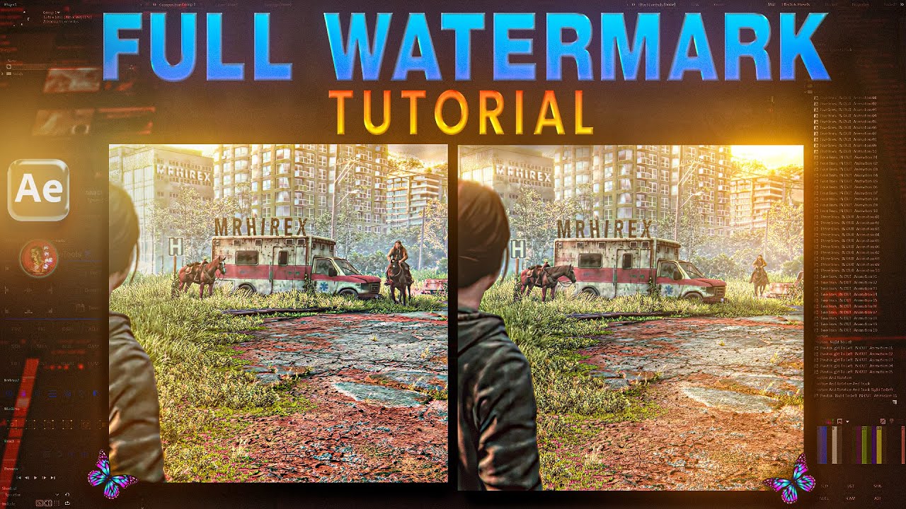How to Create Watermark using Element 3D | After Effect Tutorial - YouTube