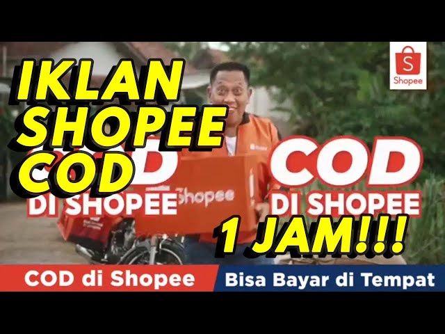 IKLAN SHOPEE COD 1 JAM TUKUL ARWANA (2021) class=