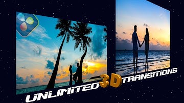 Ultimate DVE 3D Transition Template with Endless Styles for DaVinci Resolve |  Fusion Tutorial