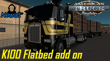 K100 Flatbed mod | American Truck Simulator