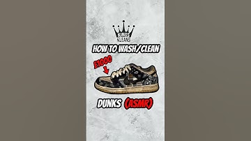 👟 ASMR Deep Clean on £1000+ Travis Scott Dunks 🔥