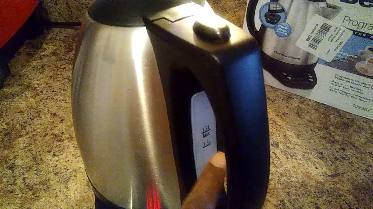 Unboxing the  Basics Electric Tea Kettle by