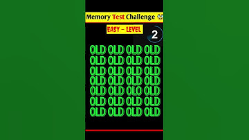 Memory Test || Riddles And Puzzles For Iq Test || part 1 || #quiztime #shorts