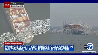 LIVE | Continuing coverage: Francis Scott Key Bridge partially collapses in Baltimore
