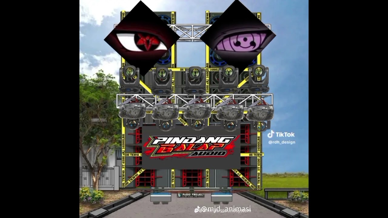 karnaval sound system animasi ada 10 sound