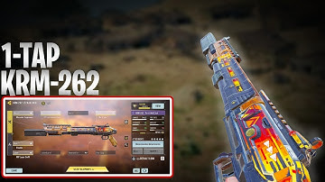 1 Shot KRM 262 GUNSMITH | 27 Kills | SOLO Vs SQUAD