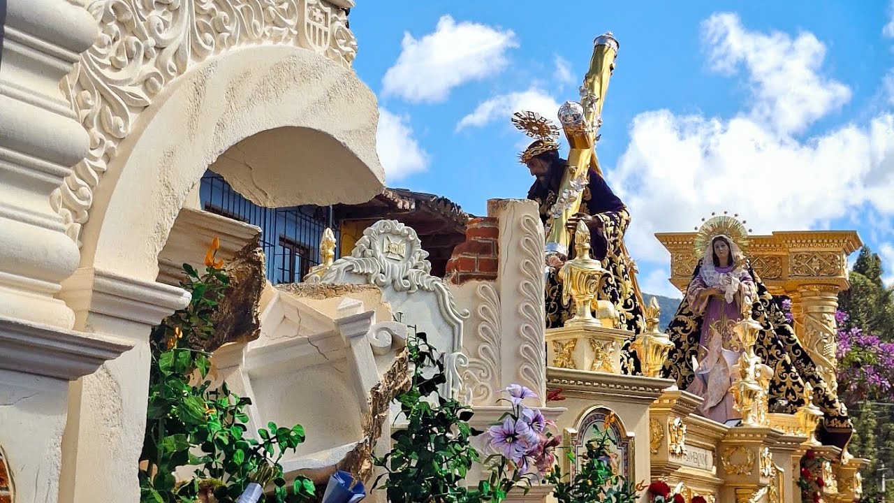 Camino al Gólgota - Jesús nazareno y virgen de dolores de la Merced, 350 aniversario fundacional 