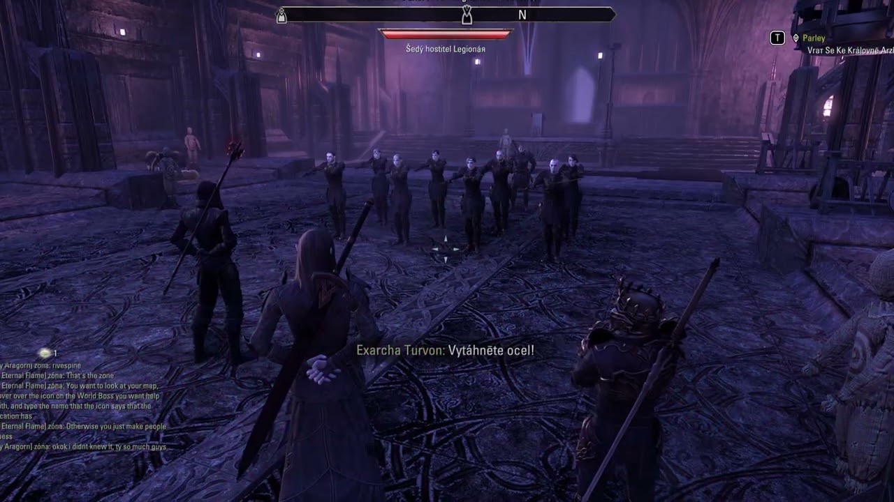 The Elder Scrolls Online  Gray host Legionnaire training