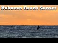 Sunset and Dolphins at Nokomis Beach